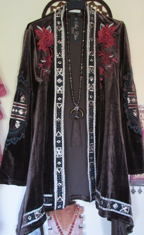 Kimono terciopelo SisiChic